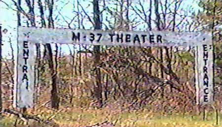 M-37 Drive-In Theatre - Entrance From Joni